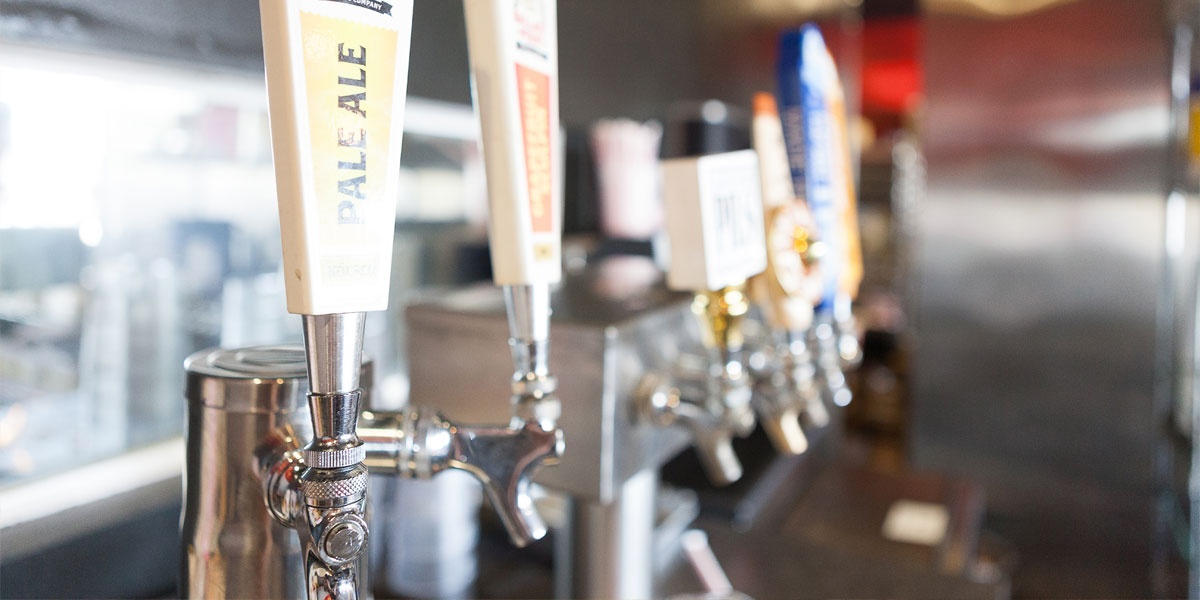 beer on tap