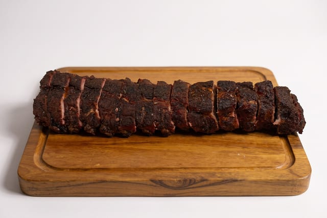 Half Baby Back Pork Ribs 1 side.